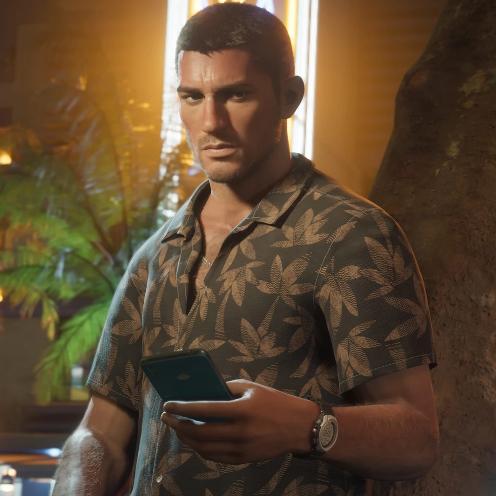 Retrato oficial de Jason Duval en Grand Theft Auto VI